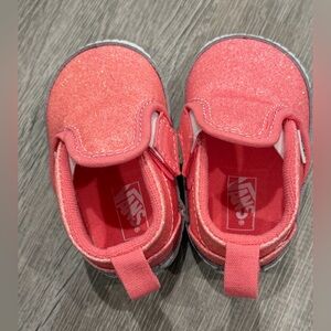 Vans Sparkly Pink Sneakers
